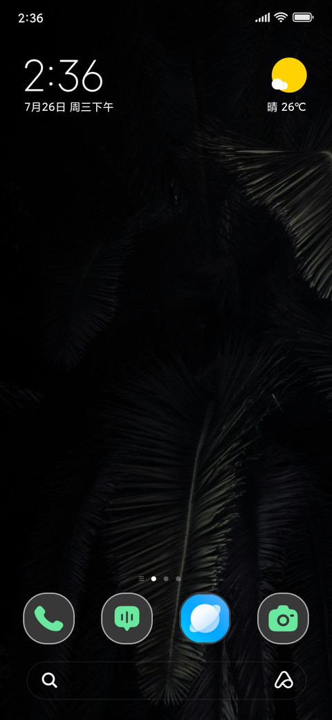Night Palmtree screenshot