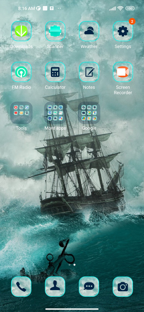 ship waves screenshot