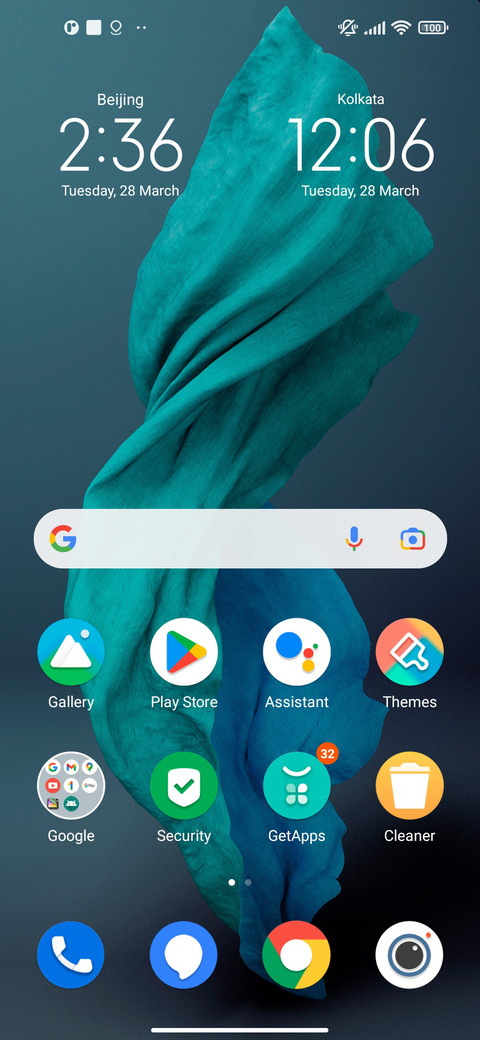 Blue screenshot