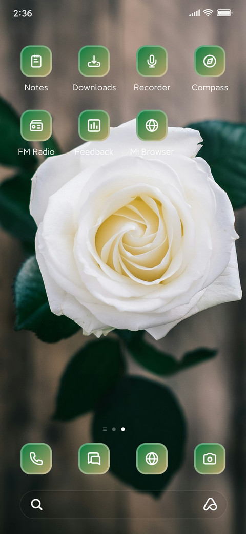 White Flower screenshot