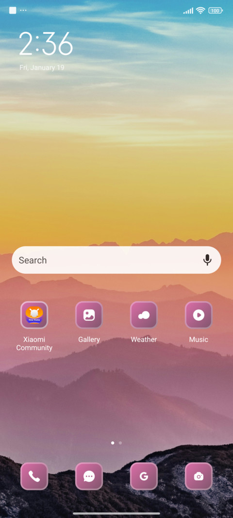 Landscape screenshot