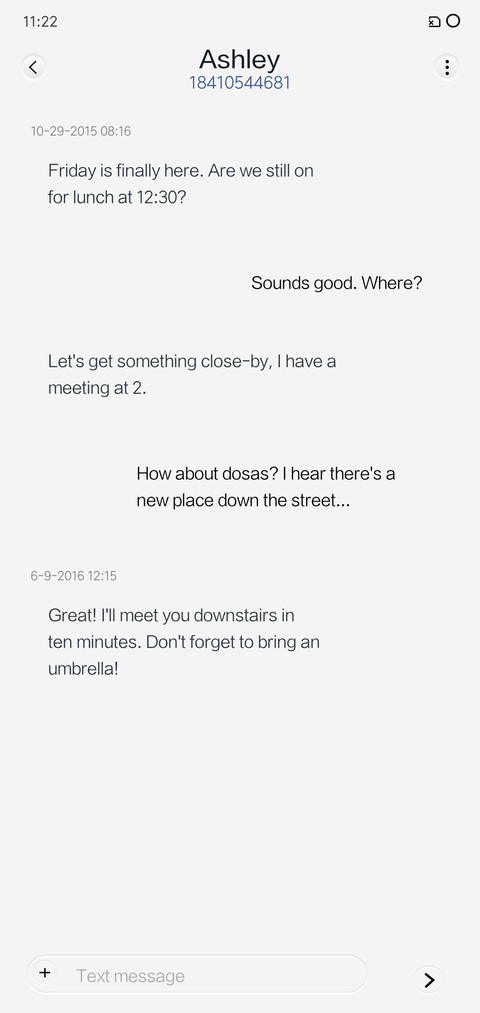 White Update screenshot
