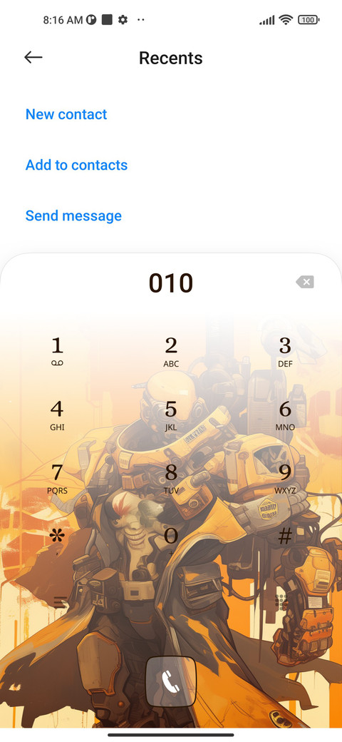 Yellow warrior screenshot