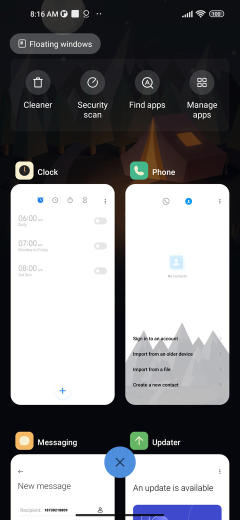 Campfire screenshot