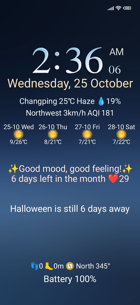 Big-font Style screenshot