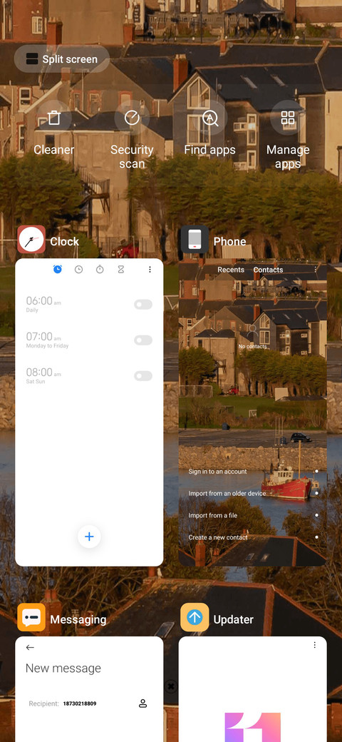 Nordic town screenshot