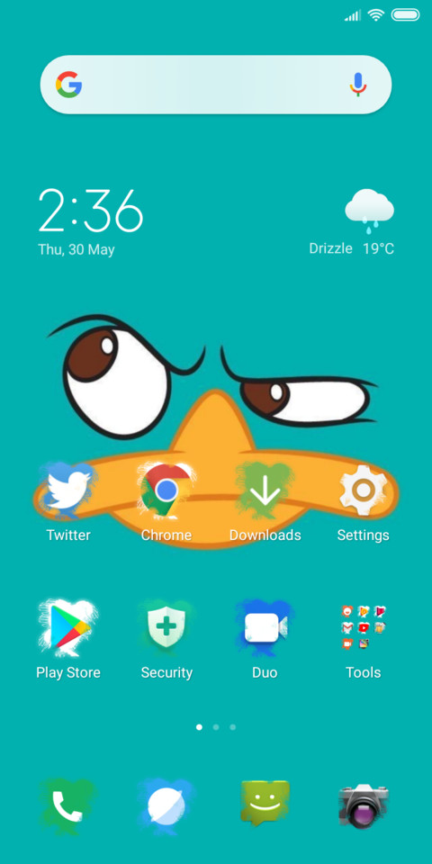 the platypus_DWM19 screenshot