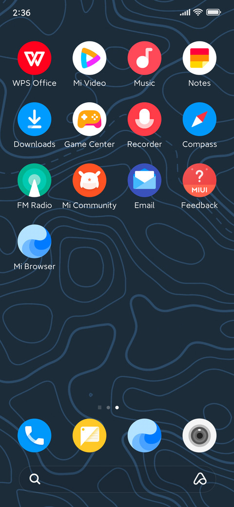 Minimal screenshot