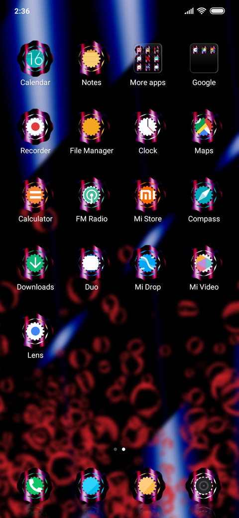 Red Water bubbles_DWM3 screenshot