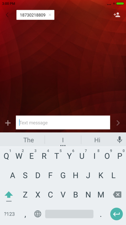 M8 UI screenshot