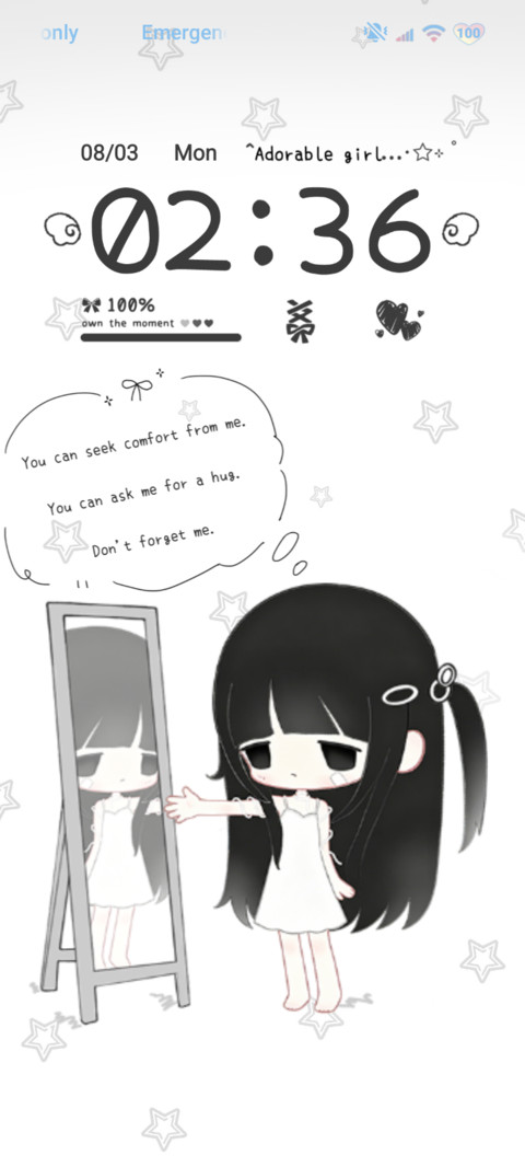 Sad girl screenshot