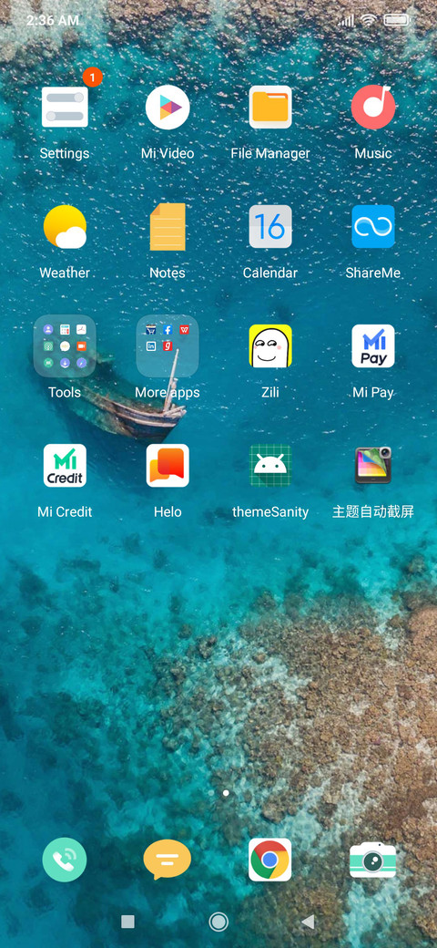Blus OS screenshot