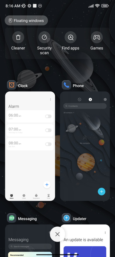 Floating Stars screenshot