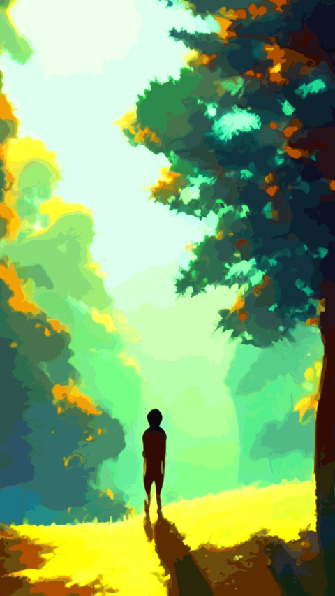 Forest maze screenshot