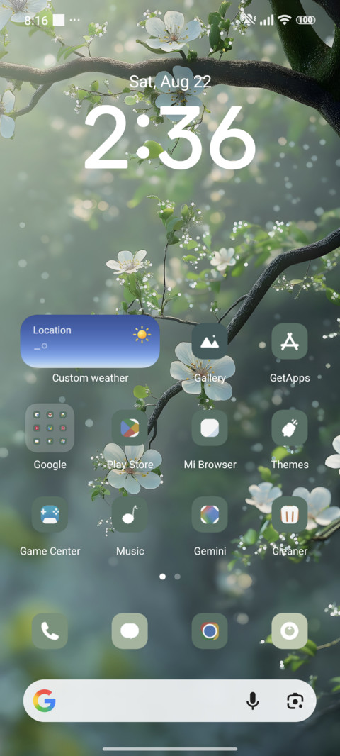 Spring screenshot