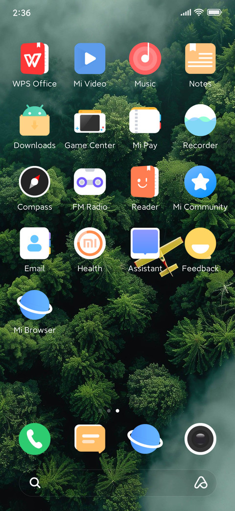 Feather screenshot