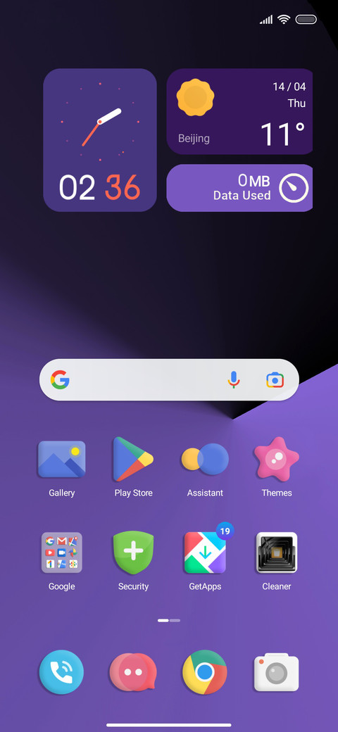 Violet IZ V13 screenshot