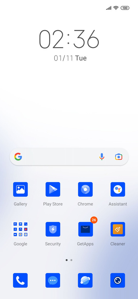 Klein Blue Peak screenshot