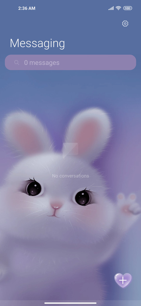 My cute rabbit screenshot
