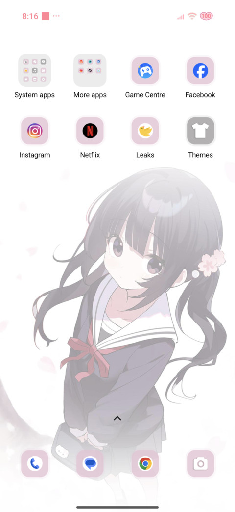 Spring girl screenshot