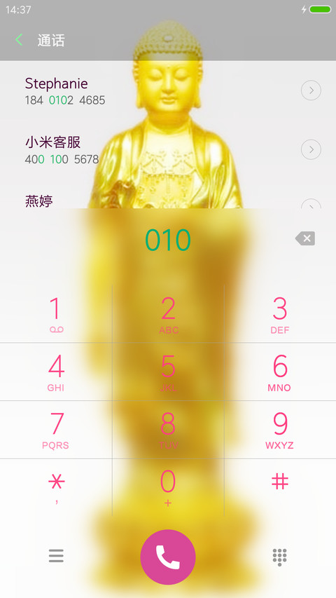 金佛（半透明板） screenshot