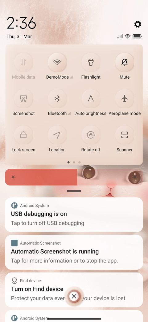 Cute  hamster screenshot