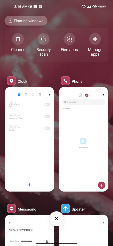 Close Flower screenshot