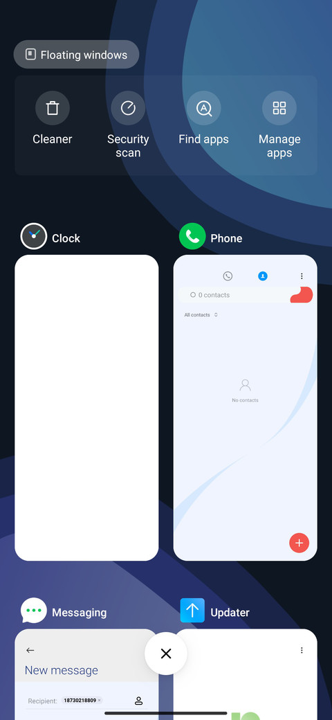 Nothing screenshot