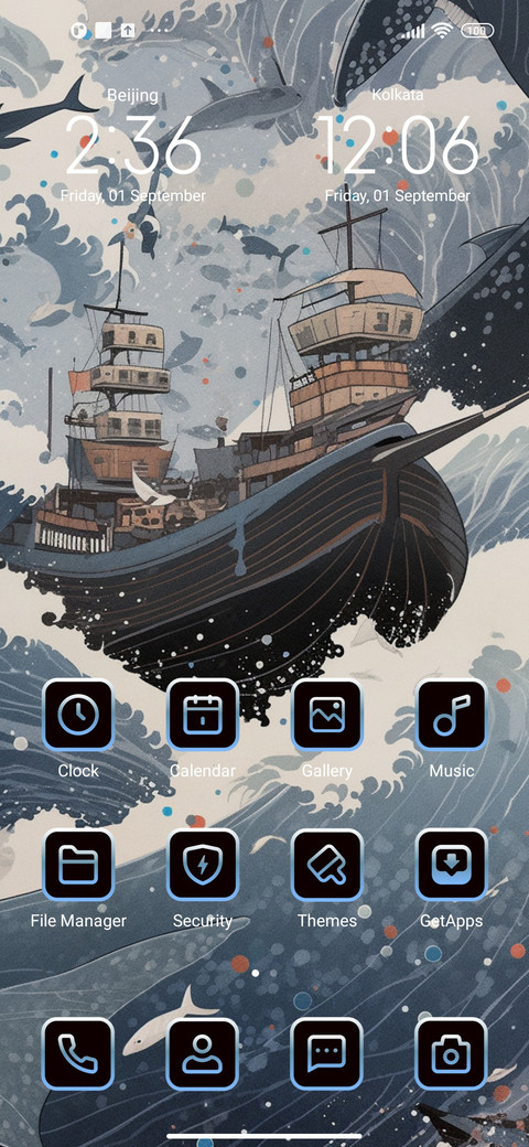 Wind and waves screenshot