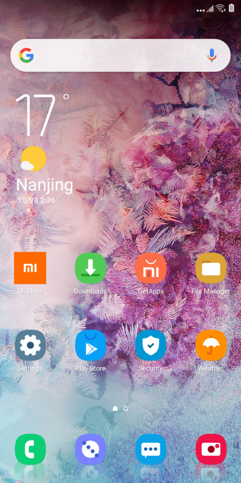 One UI Dark screenshot