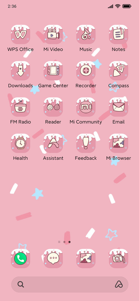 sweet pink bear screenshot