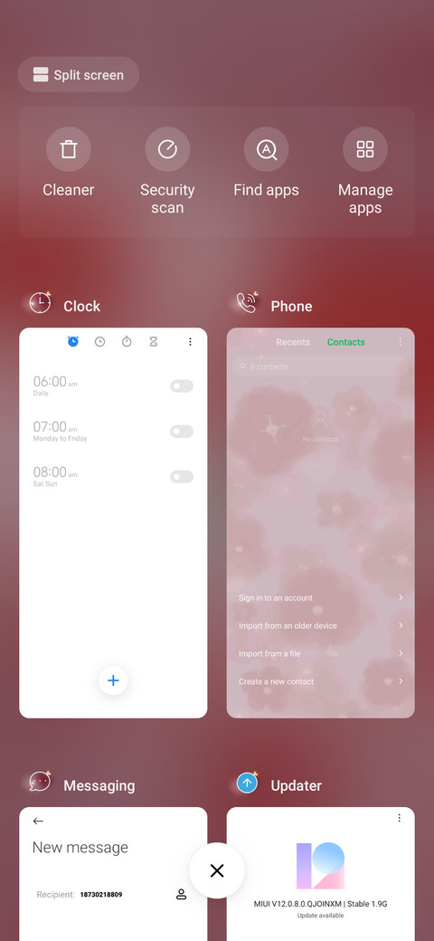 Romantic camellia screenshot