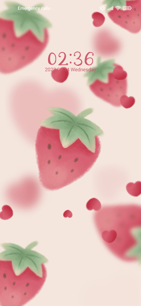 Strawberry Bowknot screenshot