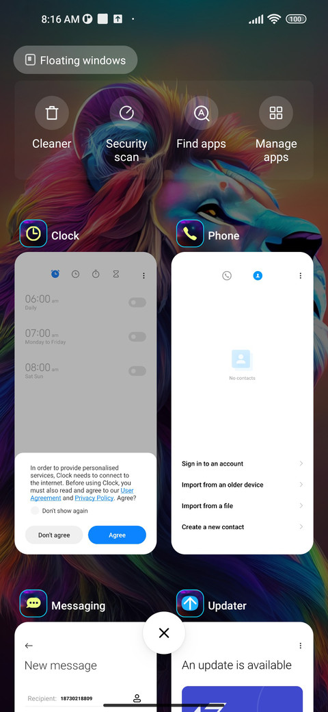 lion predator screenshot