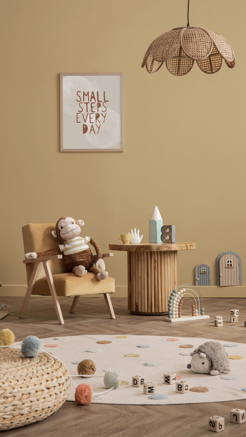 Creative interior mural design screenshot