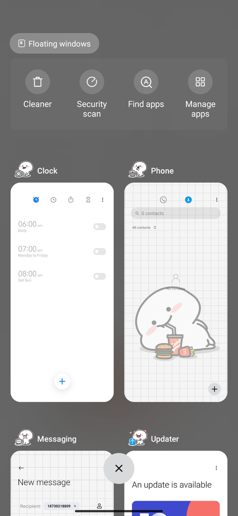 Strobe peek phone screenshot