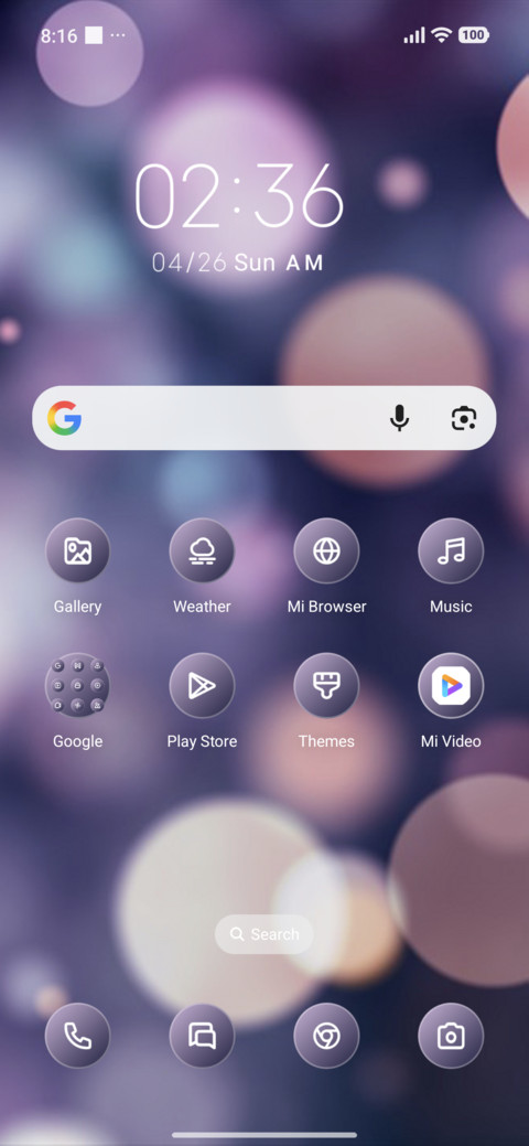 Bokeh Dots screenshot