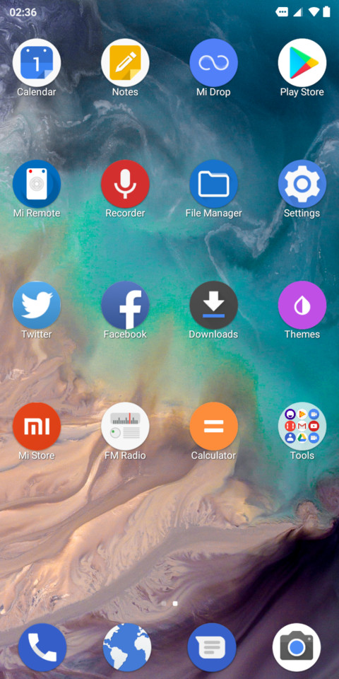 Android Pie V10 screenshot