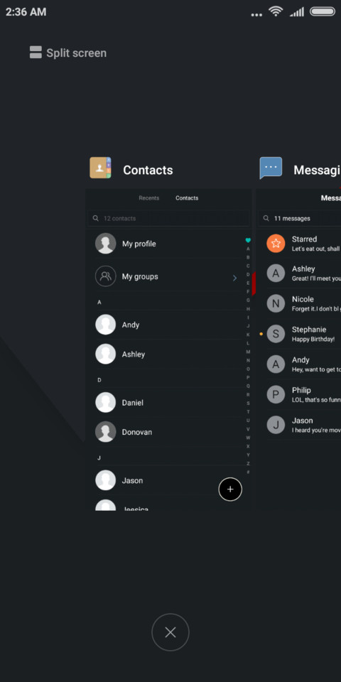 Red transport screenshot