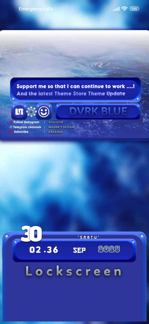 DVRK BLUE 3D screenshot