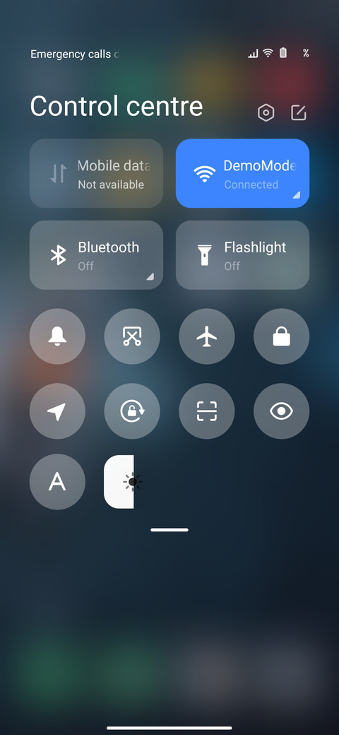Abstract style screenshot