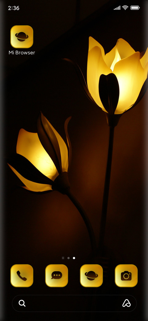 lamp flowers screenshot