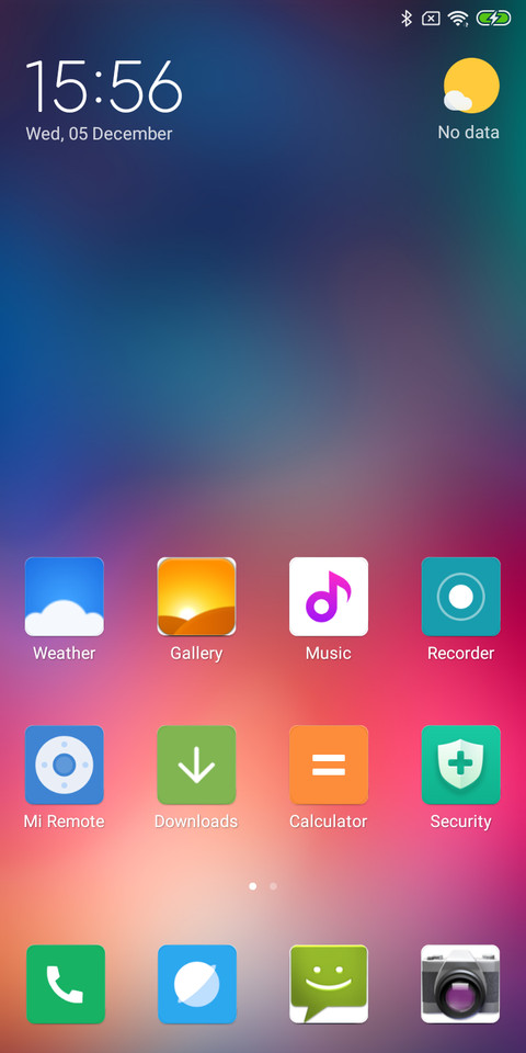 Android P screenshot