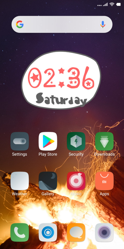 JustDark V10 screenshot