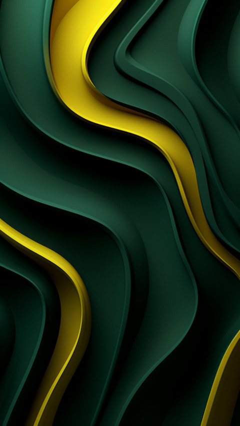 dark green and golden abstract wallpaper screenshot