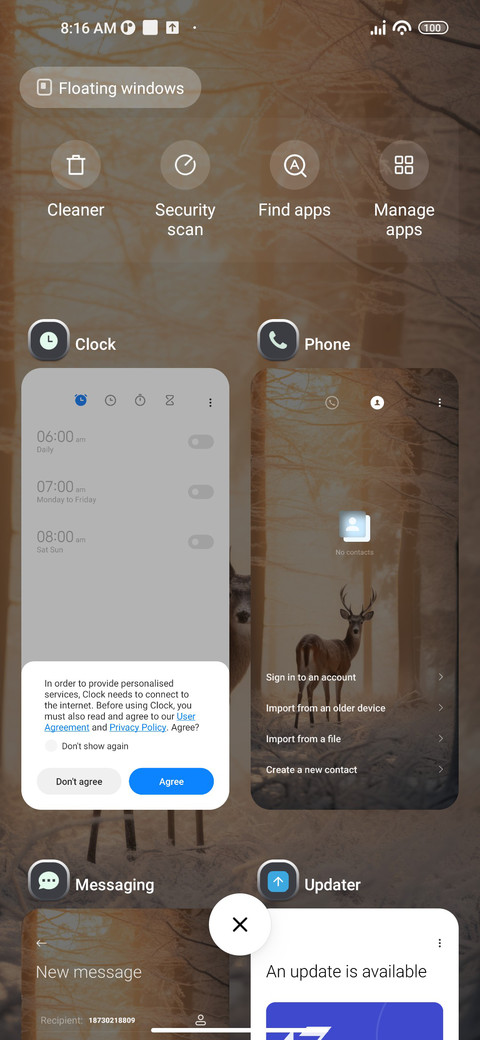 Deer in Woods screenshot