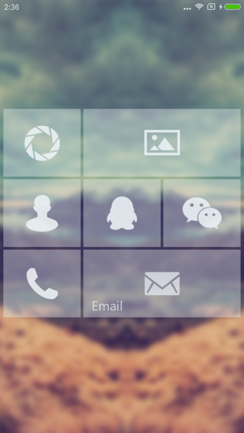 iOS 极致透明 screenshot