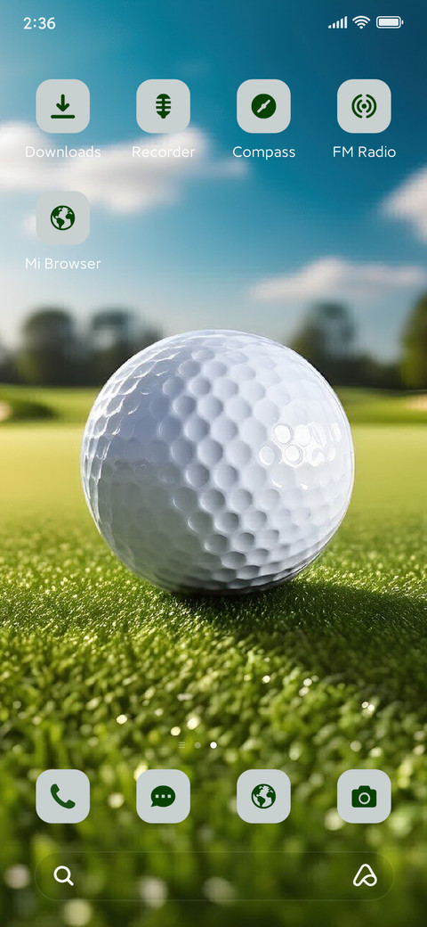 The Golf screenshot