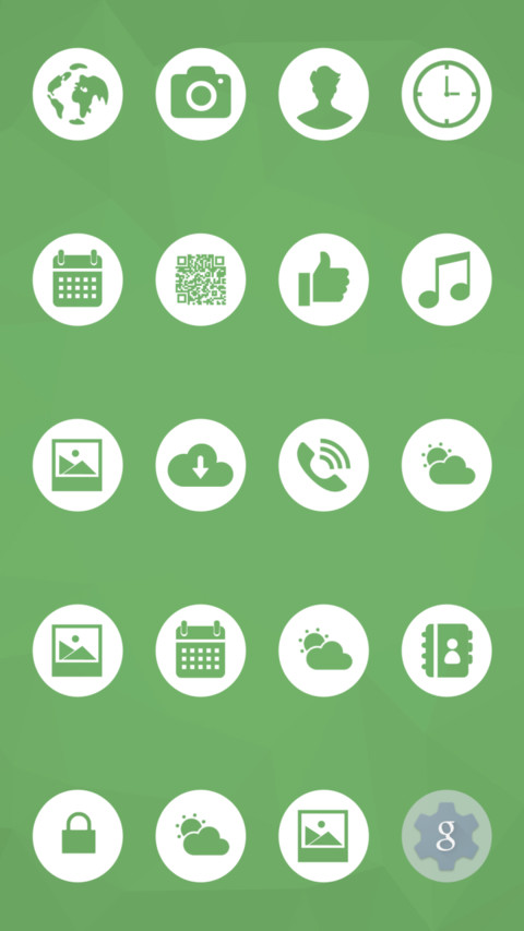  IN Flat Theme screenshot