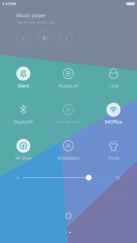 IN Flat Theme screenshot